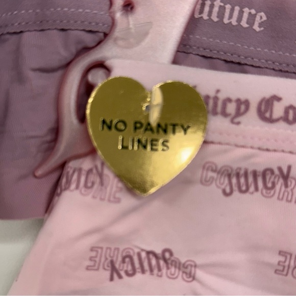 Juicy Couture Cheeky Thong Underwear XL Seamless No Panty Line Logo Waist 5pk - Picture 3 of 7